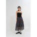 Floral Tiered Maxi Skirt